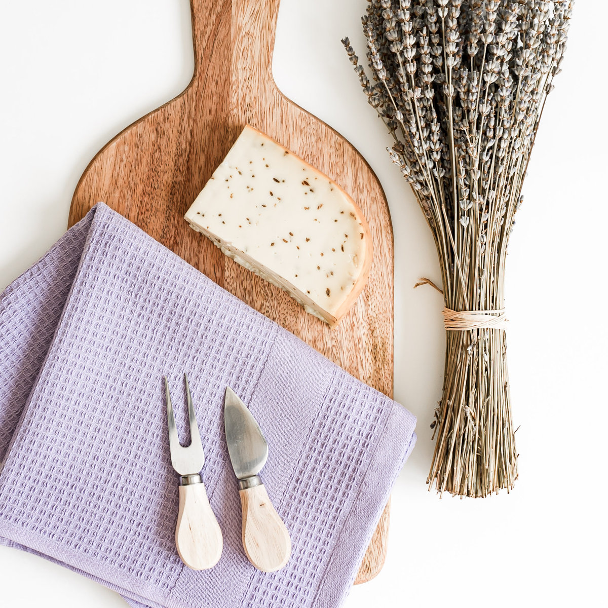 Lavender Kitchen Towels, Set of 3 (Set of 3)